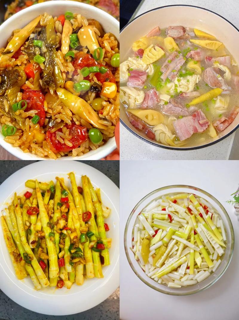 烟熏竹笋炒五花肉的做法-烟熏肉炒春笋？-第6张图片-后鲨美食