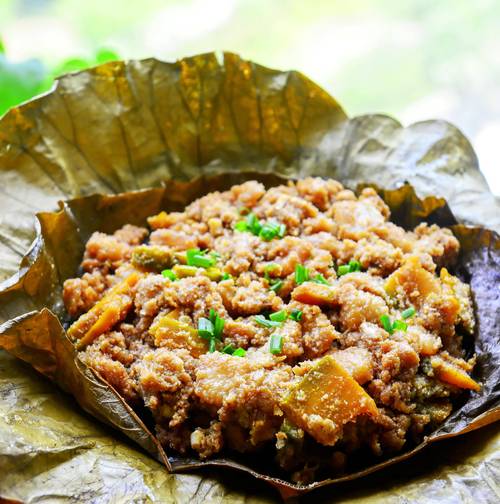 荷叶粉蒸肉饭店做法-荷叶粉蒸肉饭店做法大全？-第5张图片-后鲨美食