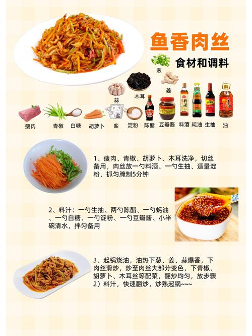 三个月吃鱼香肉丝做法_我想吃鱼香肉丝怎么做